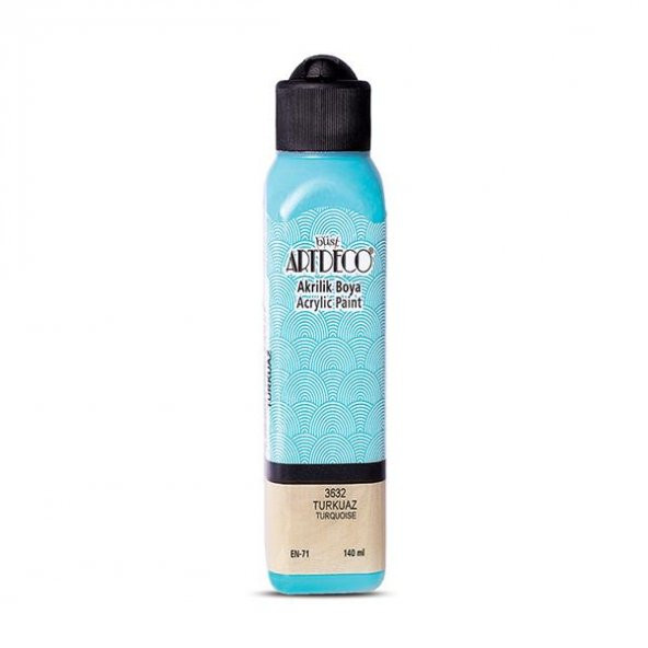 Artdeco Akrilik Boya 140 ML Turkuaz 070R-3632