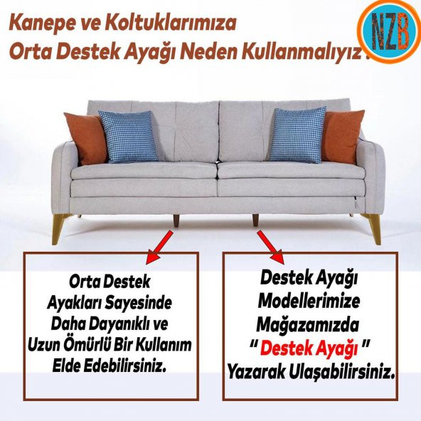 Mobilya Yatak Kanepe Çekyat Sehpa TV Ünitesi Baza Koltuk Ayağı Koyu Ceviz Renk 18 cm Ayak - 5