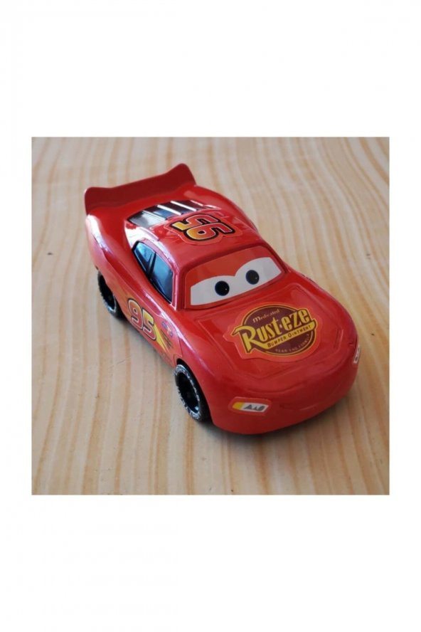 Özel 3 Lü Set Cars Şimşek Mcqueen Jackson Storm Dinoco Metal Çek Bırak Araba - 3