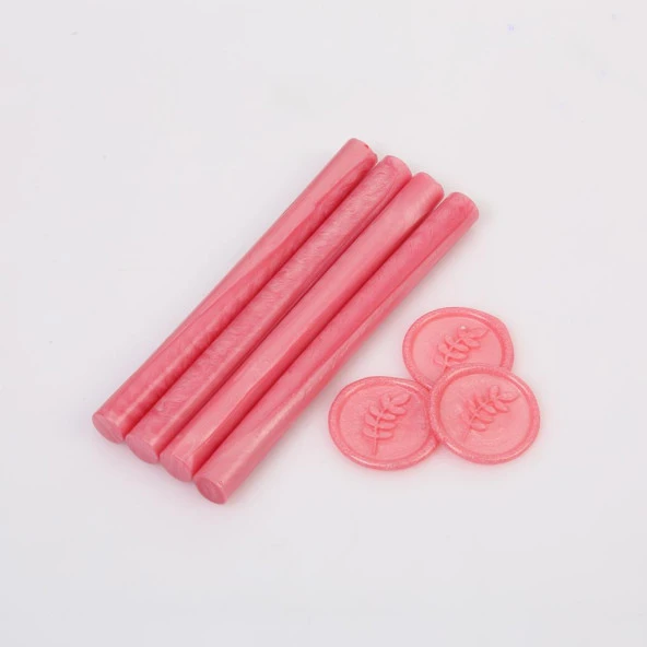 Mühür Mumu Çubuk 11mmx120mm 10 lu Paket Model: 654 GÜLPEMBE - 2