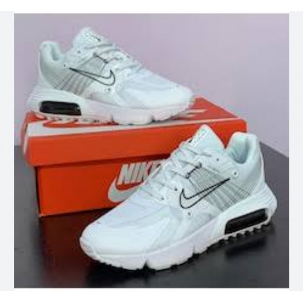 Nike Air Max Flywire Beyaz ayakkabı - 2