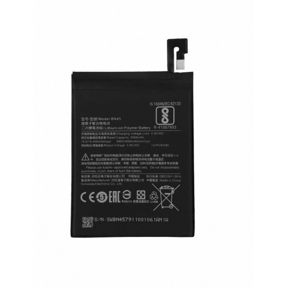 Xiaomi BN45 Batarya Redmi Note 5 Uyumlu Yedek Batarya