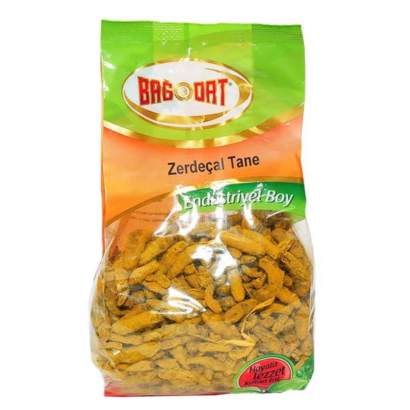 Bağdat Baharat Tane Zerdeçal Kökü 1 Kg Endüstriyel Boy Kiloluk