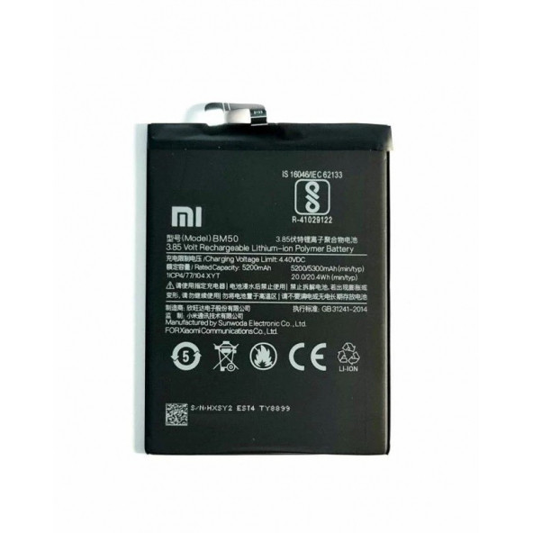 Xiaomi BM50 Batarya Redmi Mi Max 2 Uyumlu Yedek Batarya