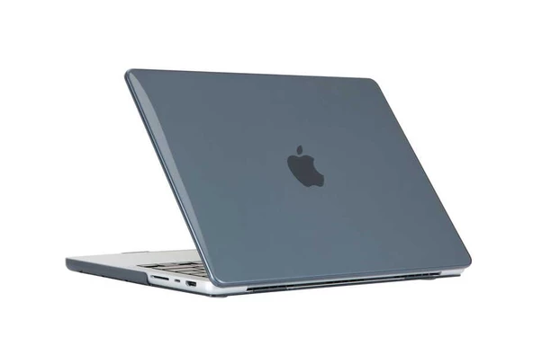 Apple Macbook Pro 14inç M1/M2 A2442 A2779 Kılıf Kristal Ön Arka Şeffaf Kapak