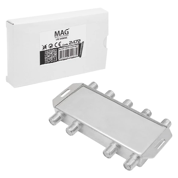 Ayt Mag 5-2050 Mhz 1/8 Uydu Anten Dağıtıcı Çoğaltıcı Çoklayıcı Diseqc Switch - 2
