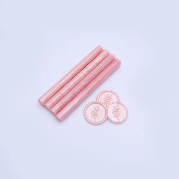 Mühür Mumu Çubuk 11mmx120mm 10 lu Paket Model: 659 PEMBE İNCİ - Resim 2