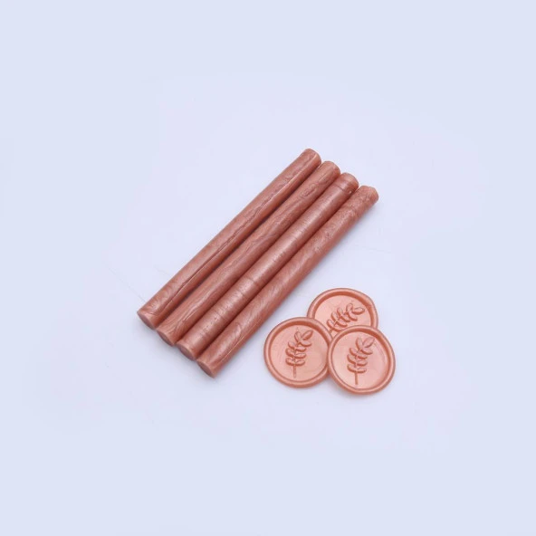 Mühür Mumu Çubuk 11mmx120mm 10 lu Paket Model: 661 SATEN ŞEFTALİ - 2