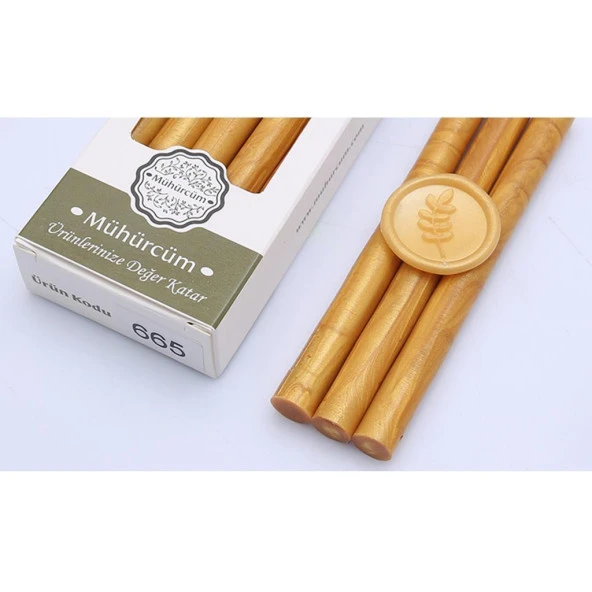 Mühür Mumu Çubuk 11mmx120mm 10 lu Paket Model: 665 SATEN KAYISI ürün görseli