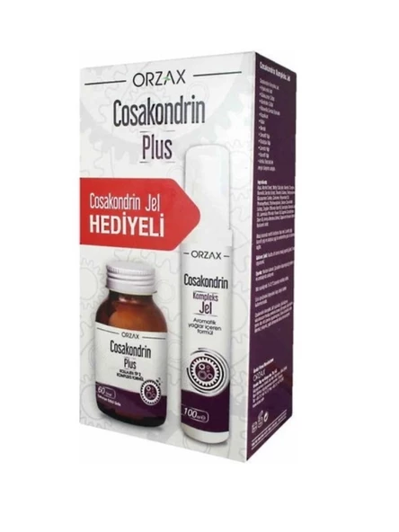 Orzax Cosakondrin Plus 60 Tablet + Cosakondrin Jel 100 ml