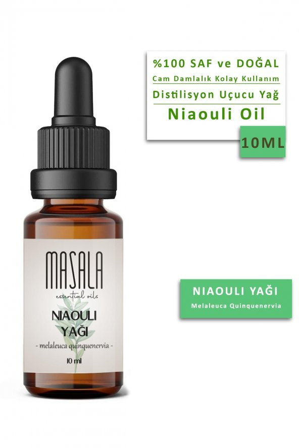 Kan Portakalı Yağı - Biberiye (kuşdili) - Niaouli Yağı 10 ml. x 3 Adet - Resim 5