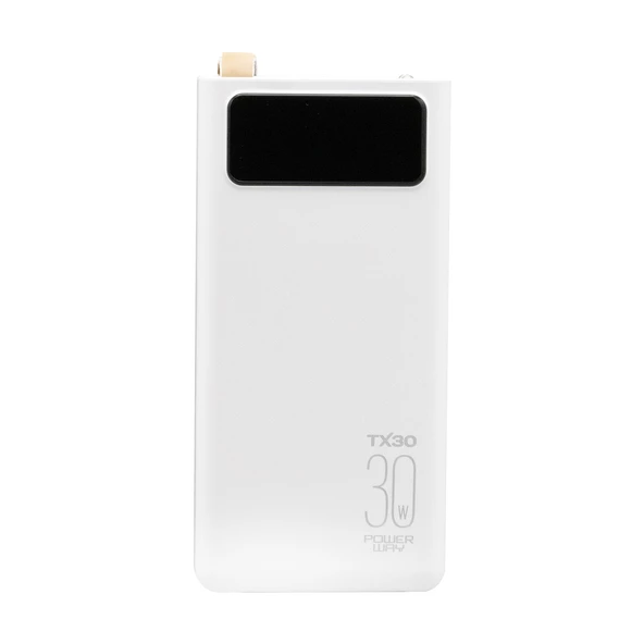 Powerway Tx30 30000 Mah Dijital Göstergeli Powerbank (546247873) - 2