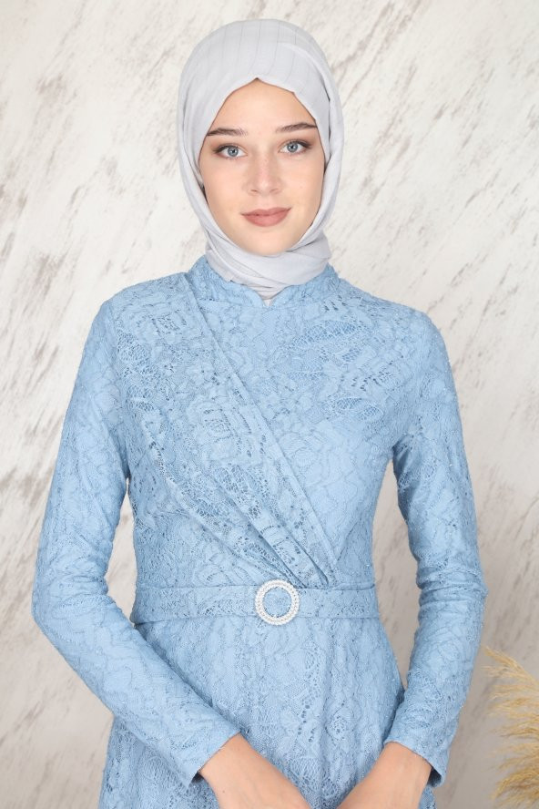 Ahunisa Tanem Abiye Bebe Mavi 6525 - 2