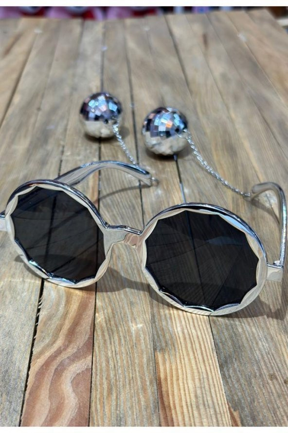 Beysüs Parti Gözlülüğü Disko Toplu Gümüş