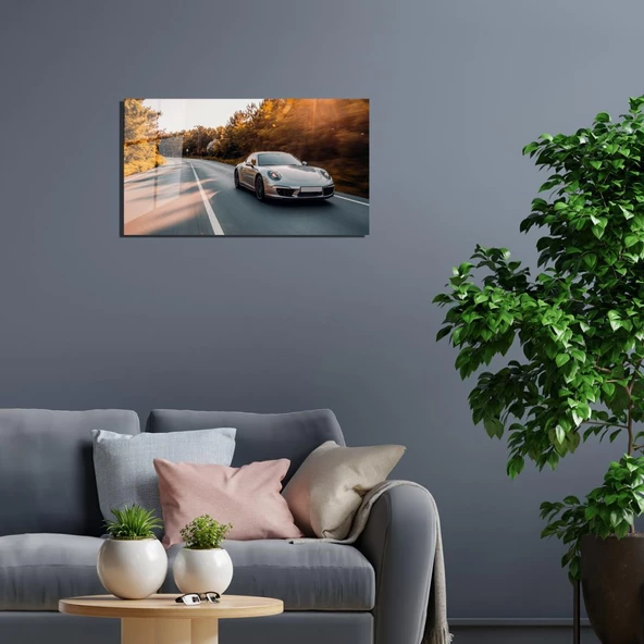 Veraart Araba Temalı Pleksi Cam Tablo Mini Coupe - 5