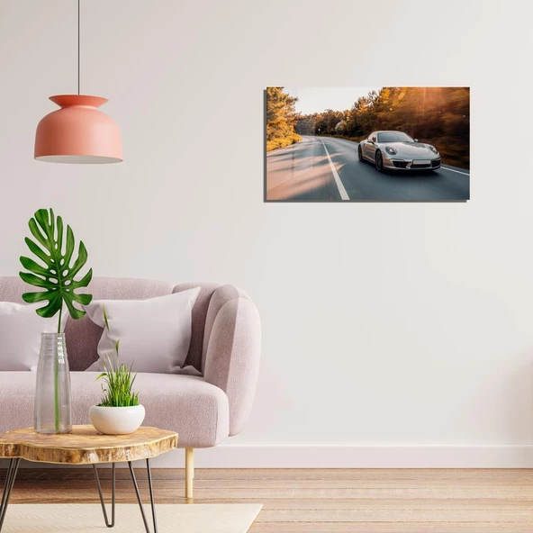 Veraart Araba Temalı Pleksi Cam Tablo Mini Coupe - 8