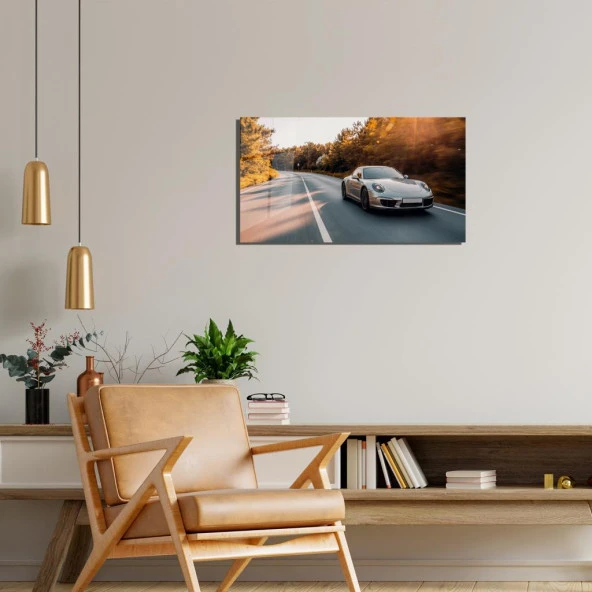 Veraart Araba Temalı Pleksi Cam Tablo Mini Coupe - 3