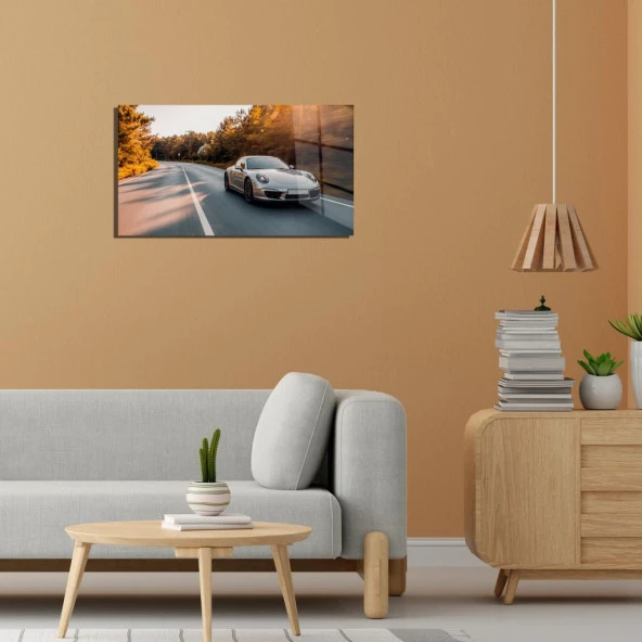 Veraart Araba Temalı Pleksi Cam Tablo Mini Coupe - 4