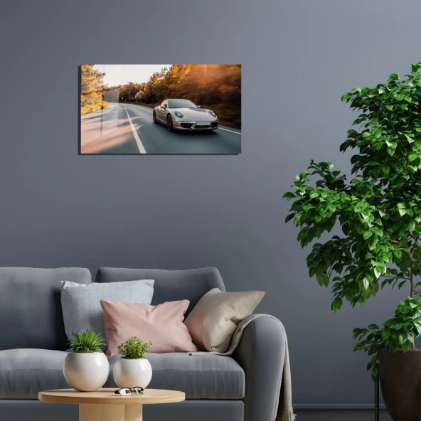 Veraart Araba Temalı Pleksi Cam Tablo Mini Coupe - 11