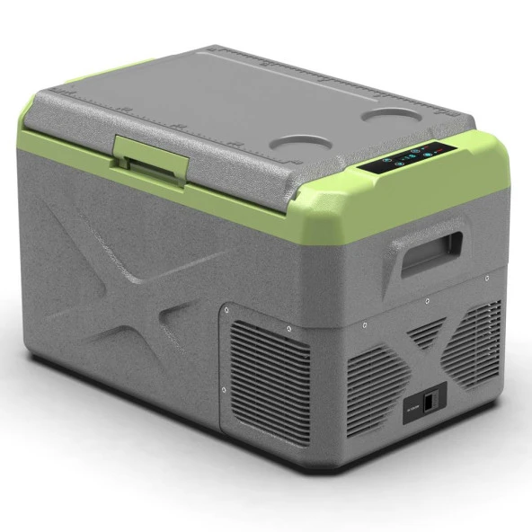 Icepeak Prag Kompresörlü Buzdolabı 30 Litre-GRİ-YEŞİL - Resim 9
