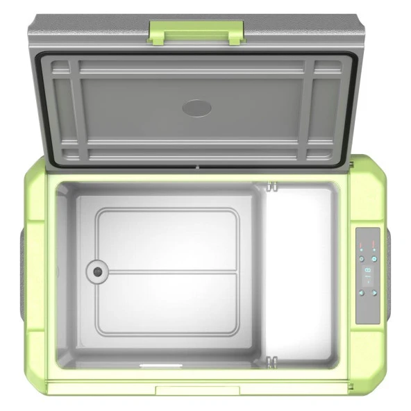 Icepeak Prag Kompresörlü Buzdolabı 30 Litre-GRİ-YEŞİL - Resim 10