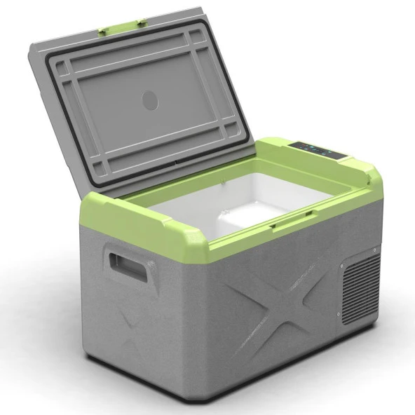 Icepeak Prag Kompresörlü Buzdolabı 30 Litre-GRİ-YEŞİL - Resim 12