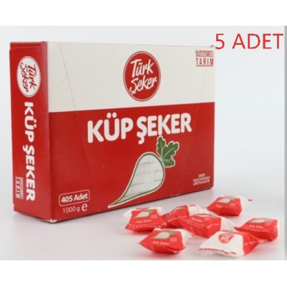 Turk Seker 1 Kg Kup Seker*5 Adet ürün görseli 1