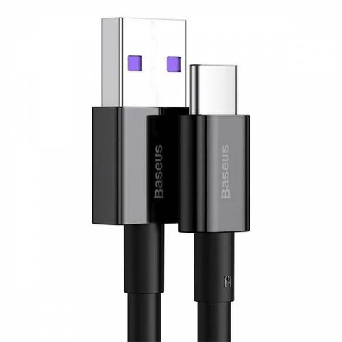 Baseus USB to TYPE-C PD 66W 1M Ultra Hızlı TYPE-C Şarj Kablosu Huawei Samsung Xiaomi Şarj Kablosu - 3