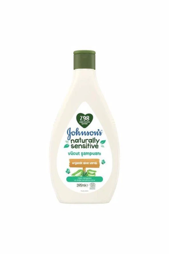 Johnson's Naturally Sensitive Bebek Vücut Şampunı 395 ml