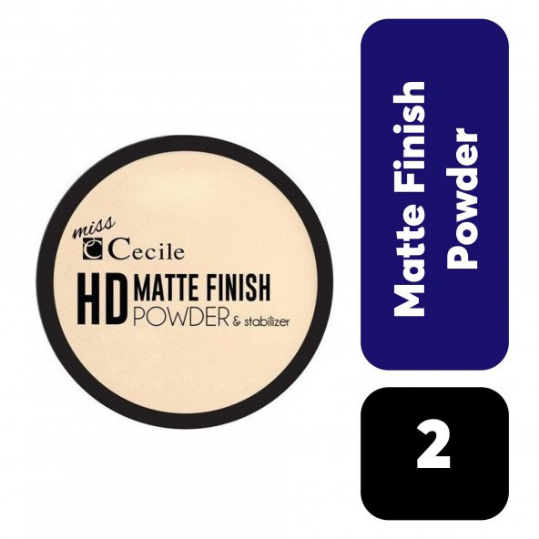 .Cecile Hd Matte Finish Powder 02