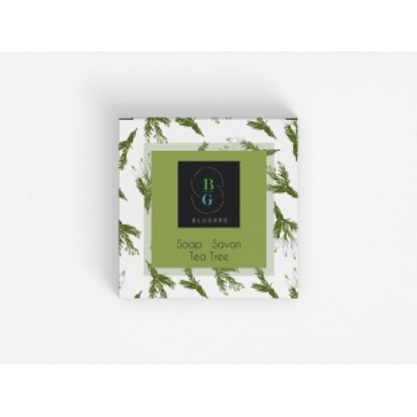BLUGREE Çay Ağacı Peeling ve Banyo Sabunu 100 gr