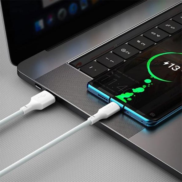Baseus Ultra Hızlı 2 Adet Set 1.5MT Type-C Şarj Kablosu 480MB Veri Aktarım Hızlı - 7