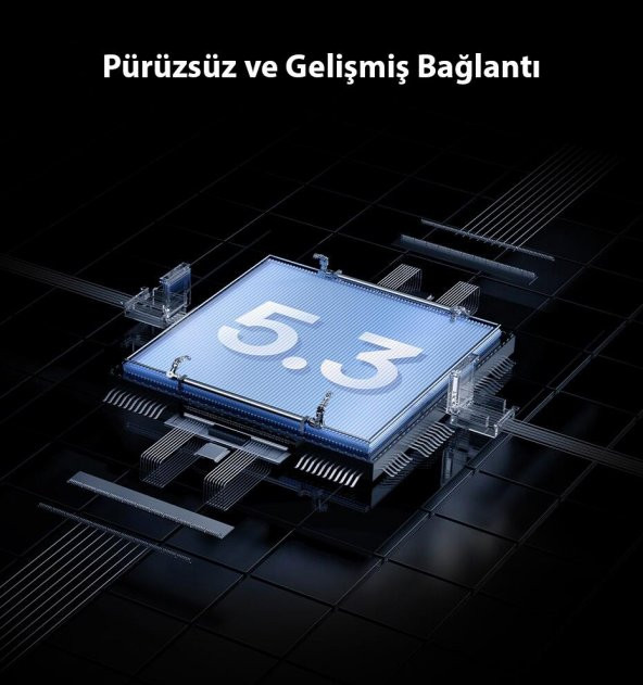Baseus Kablosuz Şarjlı Çift Telefon Destekli ANC Bluetooth 5.3 Kulaklık Gürültü Önleyici Kulaklık - 10