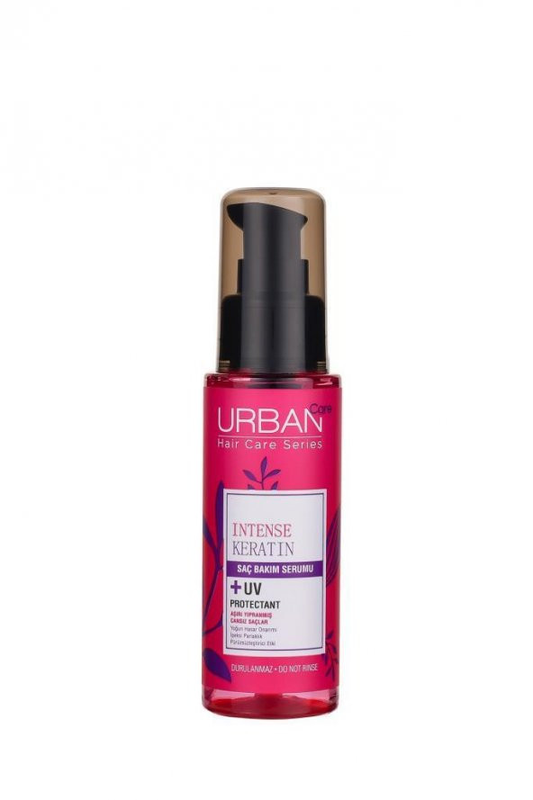 Urban Care Intense Keratin Aşırı Yıpranmış Saçlara Özel Saç Bakım Serumu uv Koruma 75 ml