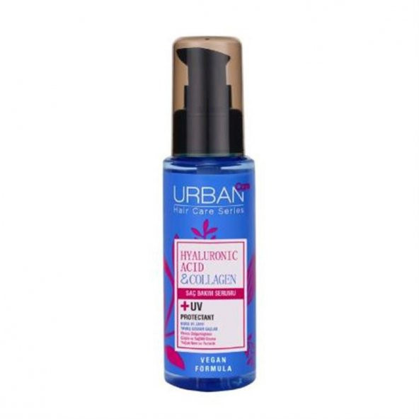 Urban Care Hyaluronik Asit&Kolajen Kuru ve Cansız Saçlara Özel Saç Bakım Serumu 75ML UV Koruma