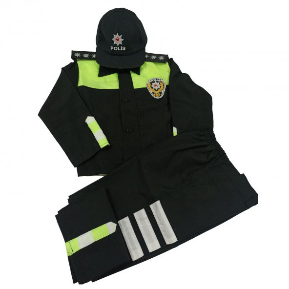 Çocuk Şahin Trafik Polisi Kıyafeti