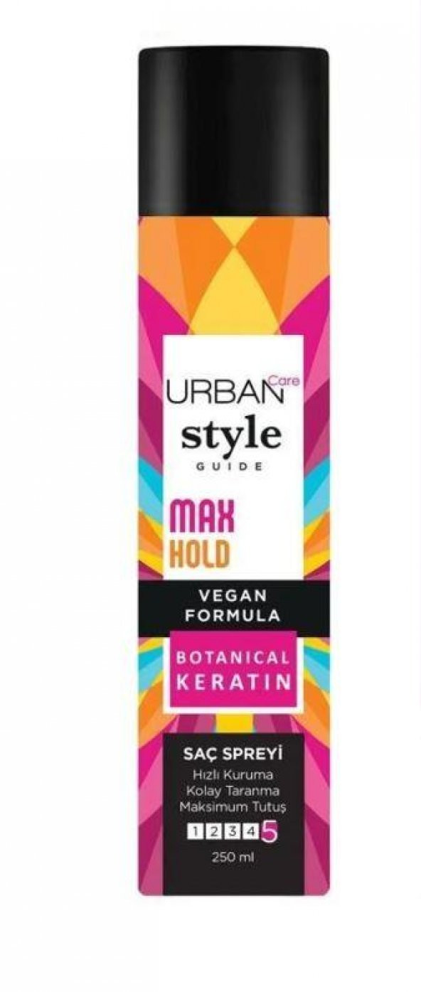 Urban Care Urb Style Guıde Max Hold Haır Spray 250 Ml