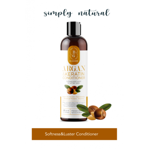 BLUGREE Argan ve Keratin Ekstra Canlılık İçin Saç Kremi 350 ML