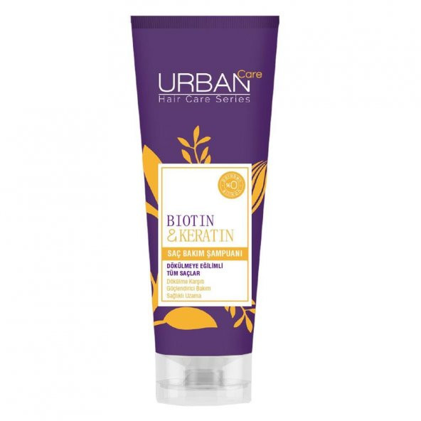 Urban Care Biotin&keratin Dökülmeye Eğilimli Saçlara Özel Şampuan-vegan-250ml