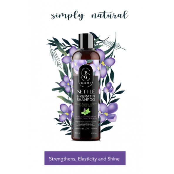 BLUGREE Isırgan ve Keratin Kepek Şampuanı 350 ML