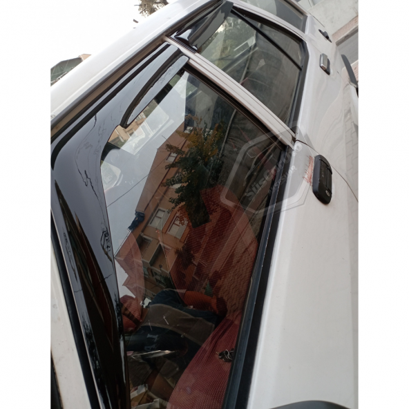 Tofaş Şahin Doğan Kartal 131 Uyumlu Mugen Cam Rüzgarlığı Seti Piano Black 4lü İthal - 3