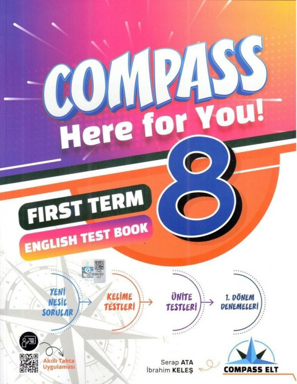 Compass ELT 8 Fırst Term Englısh Test Book - 3