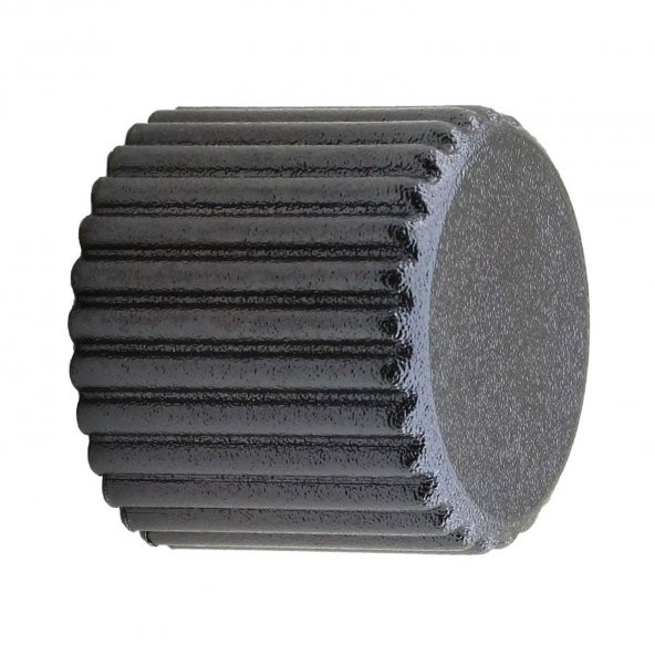 Dolap Mobilya Çekmece Kulpu Kulbu Plastik Füme Tek Vidalı Kulp ürün görseli