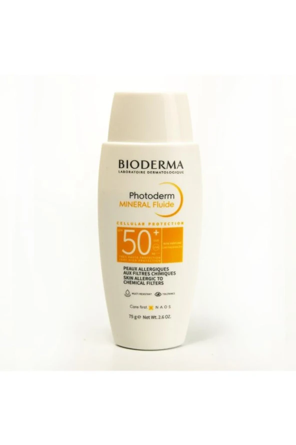Bioderma Photoderm Mineral Fluide Spf50 75 gr