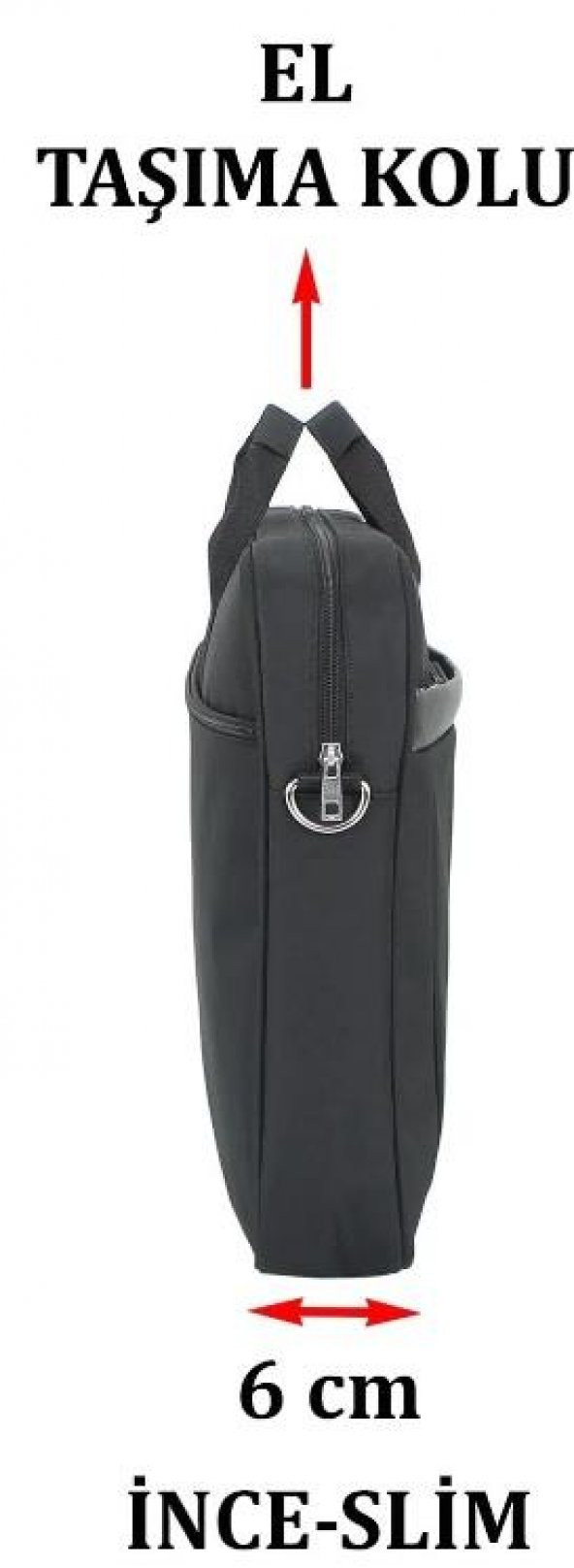 Laptop Çantası 17.3" & 17 Basic Omuz Askılı 8683255011981 - Resim 5