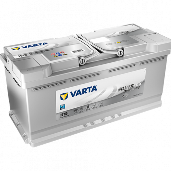 VARTA Silver Dynamic H15 A4 12V 105 AH AGM START&STOP AKÜ - 1