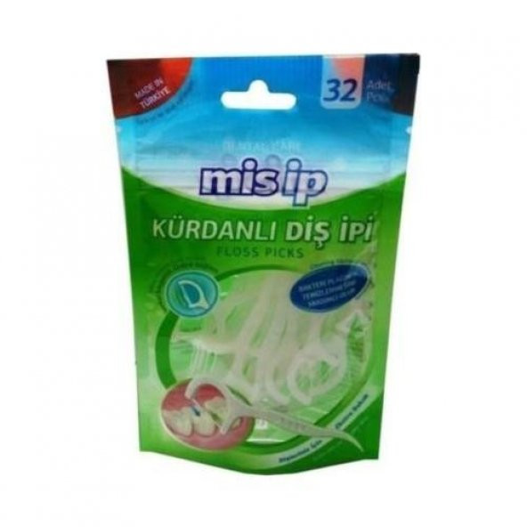 Mis İp Kürdanlı Diş Ipi 32li