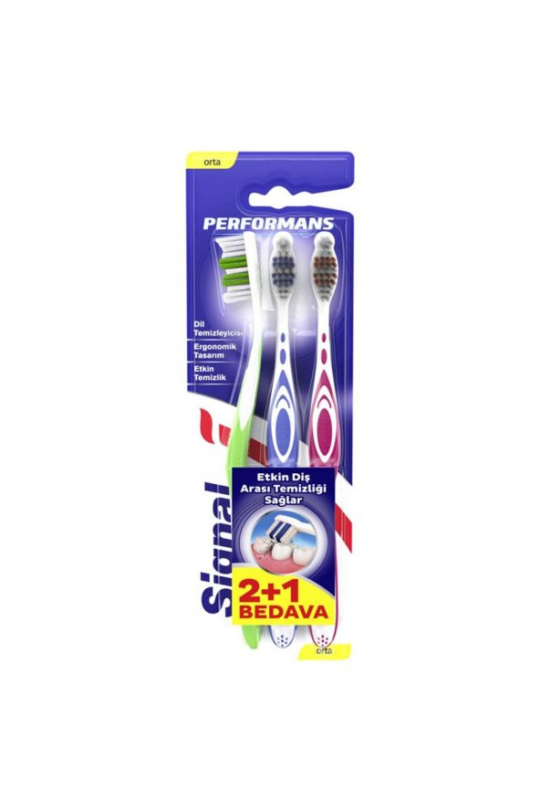 SİGNAL PERFORMANS 2+1 DİŞ FIRÇASI