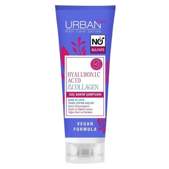 Urban Care Hyaluronic Acid & Collagen Saç Bakım Şampuanı 250 ml