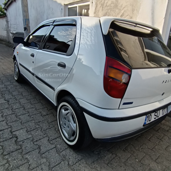 Fiat Albea Palio Siena Hb&Sedan Uyumlu Mugen Cam Rüzgarlığı Seti Piano Black 4lü İthal - 9